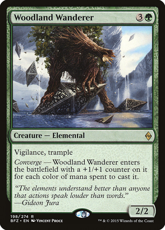 Woodland Wanderer [Battle for Zendikar] MTG Single Magic: The Gathering    | Red Claw Gaming