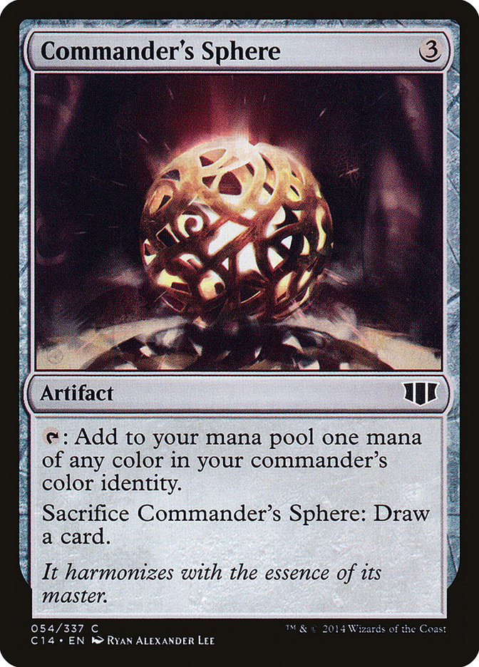 Commander's Sphere [Commander 2014] MTG Single Magic: The Gathering    | Red Claw Gaming