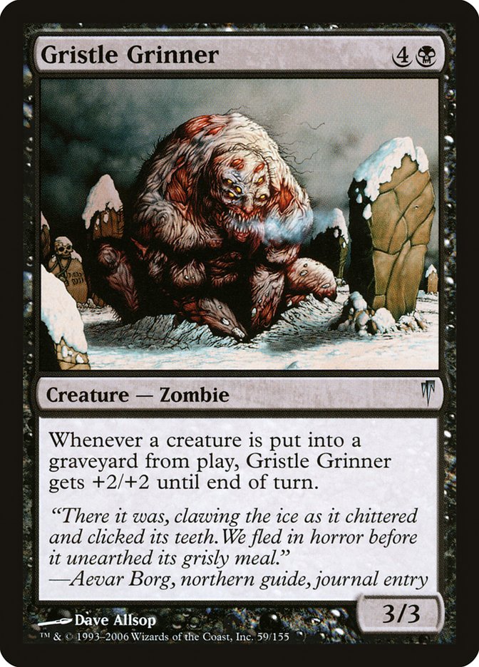 Gristle Grinner [Coldsnap] MTG Single Magic: The Gathering    | Red Claw Gaming