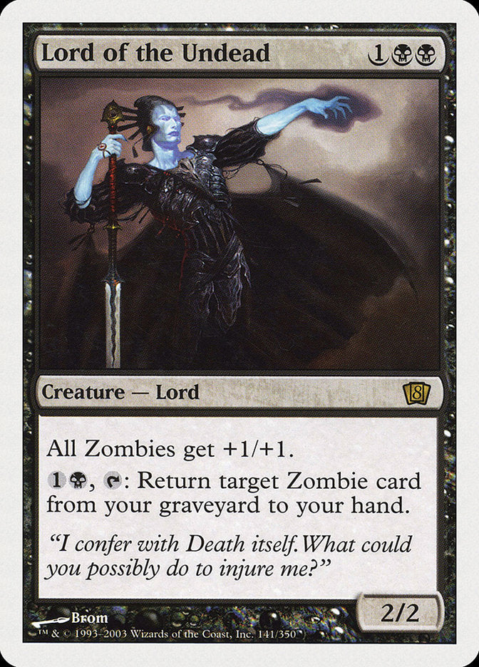 Lord of the Undead [Eighth Edition] MTG Single Magic: The Gathering    | Red Claw Gaming