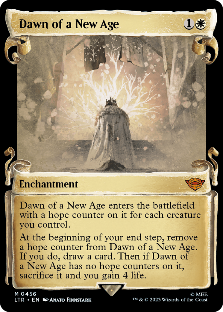 Dawn of a New Age [The Lord of the Rings: Tales of Middle-Earth Showcase Scrolls] MTG Single Magic: The Gathering    | Red Claw Gaming