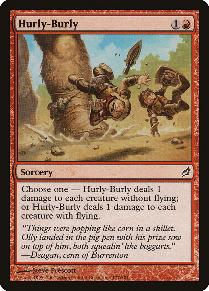 Hurly-Burly [Lorwyn] MTG Single Magic: The Gathering    | Red Claw Gaming