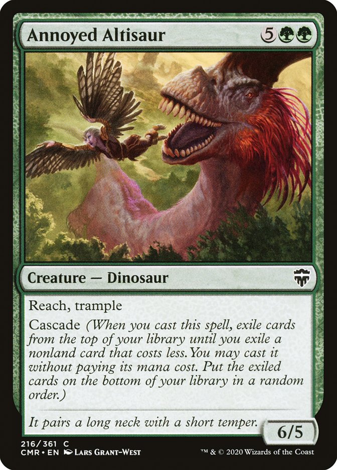 Annoyed Altisaur [Commander Legends] MTG Single Magic: The Gathering    | Red Claw Gaming