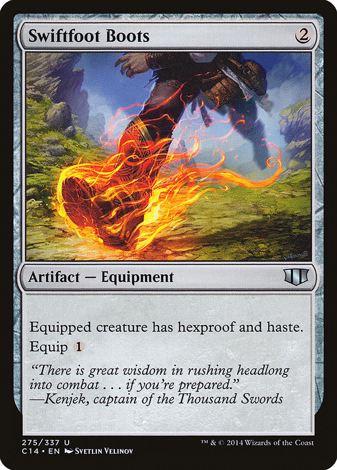 Swiftfoot Boots [Commander 2014] MTG Single Magic: The Gathering    | Red Claw Gaming