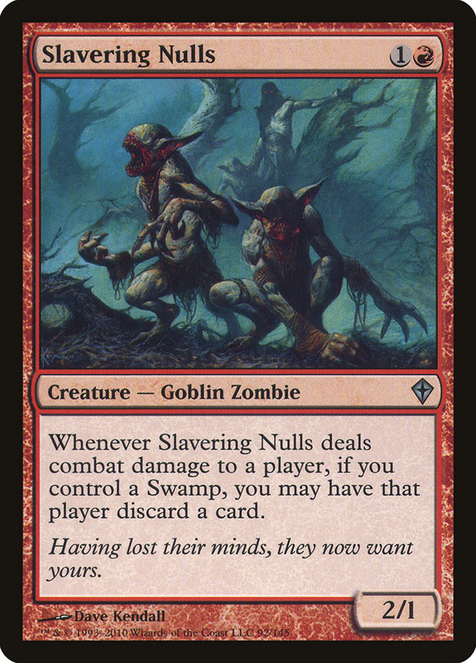 Slavering Nulls [Worldwake] MTG Single Magic: The Gathering    | Red Claw Gaming