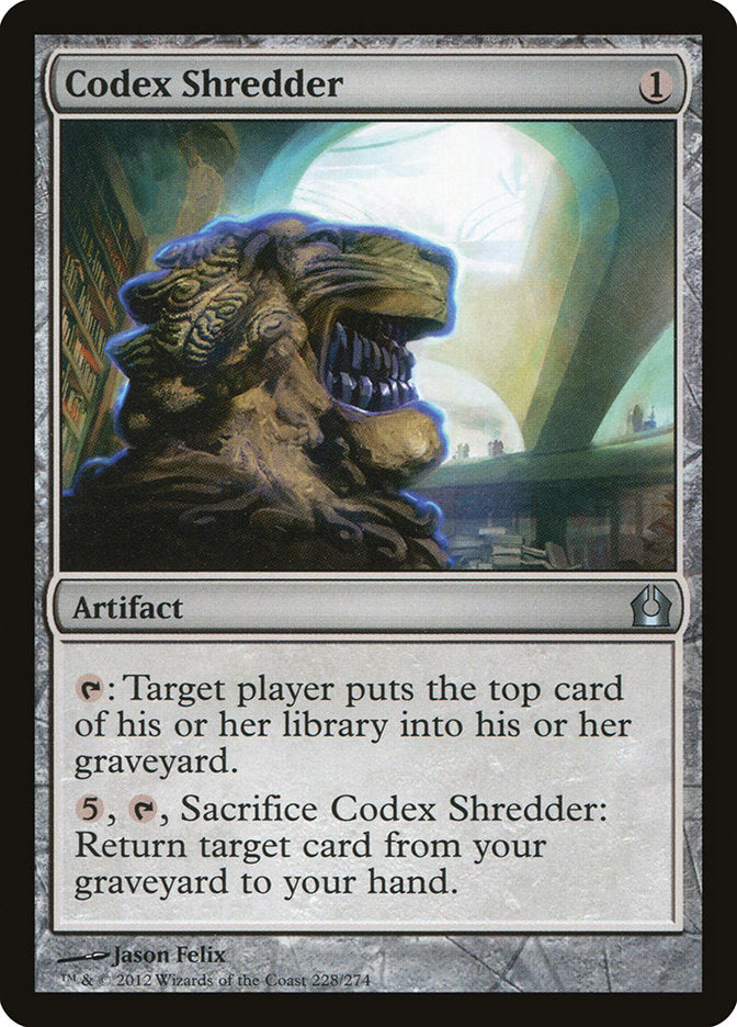 Codex Shredder [Return to Ravnica] MTG Single Magic: The Gathering    | Red Claw Gaming