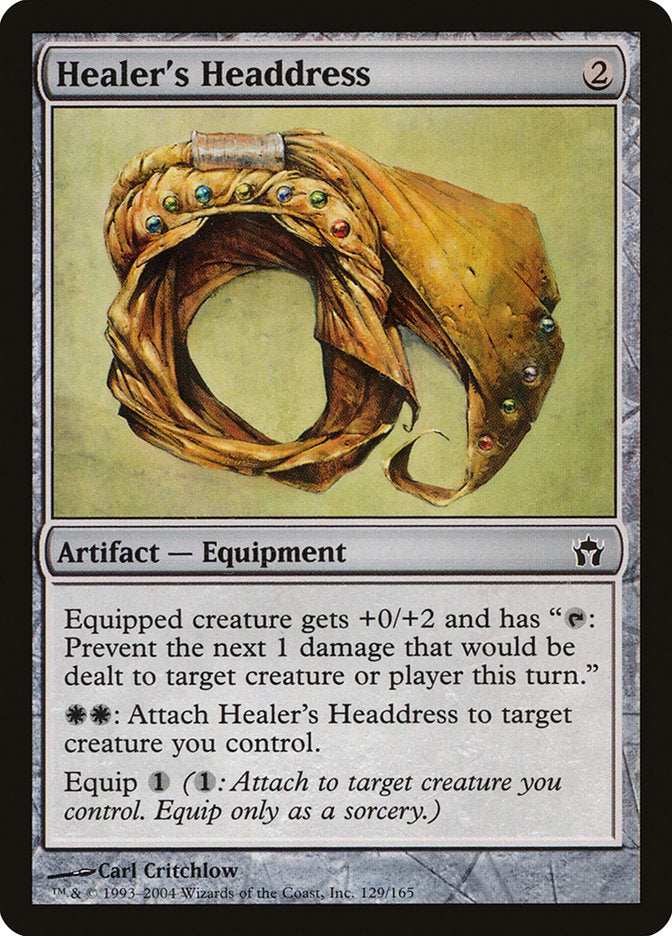 Healer's Headdress [Fifth Dawn] MTG Single Magic: The Gathering    | Red Claw Gaming