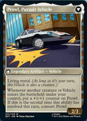 Prowl, Stoic Strategist // Prowl, Pursuit Vehicle [Transformers] MTG Single Magic: The Gathering    | Red Claw Gaming
