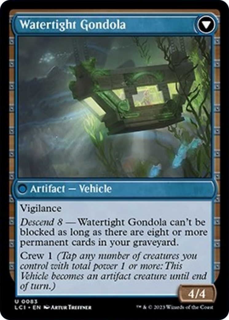 Waterlogged Hulk // Watertight Gondola [The Lost Caverns of Ixalan] MTG Single Magic: The Gathering    | Red Claw Gaming