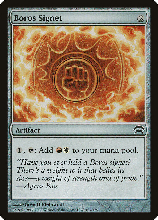 Boros Signet [Planechase] MTG Single Magic: The Gathering    | Red Claw Gaming