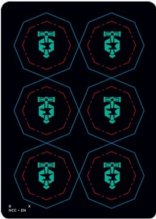 Punch Card Token (5/8) [Streets of New Capenna Commander Tokens] MTG Single Magic: The Gathering    | Red Claw Gaming