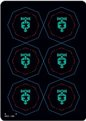 Punch Card Token (5/8) [Streets of New Capenna Commander Tokens] MTG Single Magic: The Gathering    | Red Claw Gaming