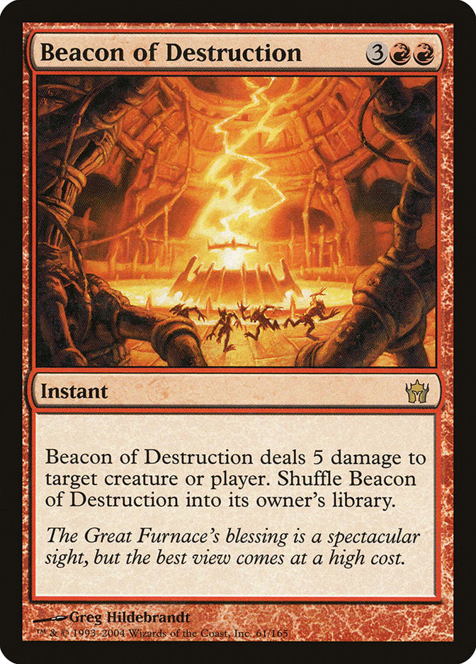 Beacon of Destruction [Fifth Dawn] MTG Single Magic: The Gathering    | Red Claw Gaming