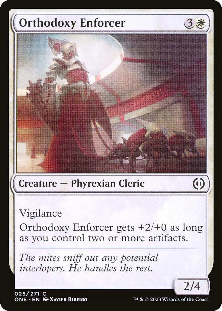 Orthodoxy Enforcer [Phyrexia: All Will Be One] MTG Single Magic: The Gathering    | Red Claw Gaming