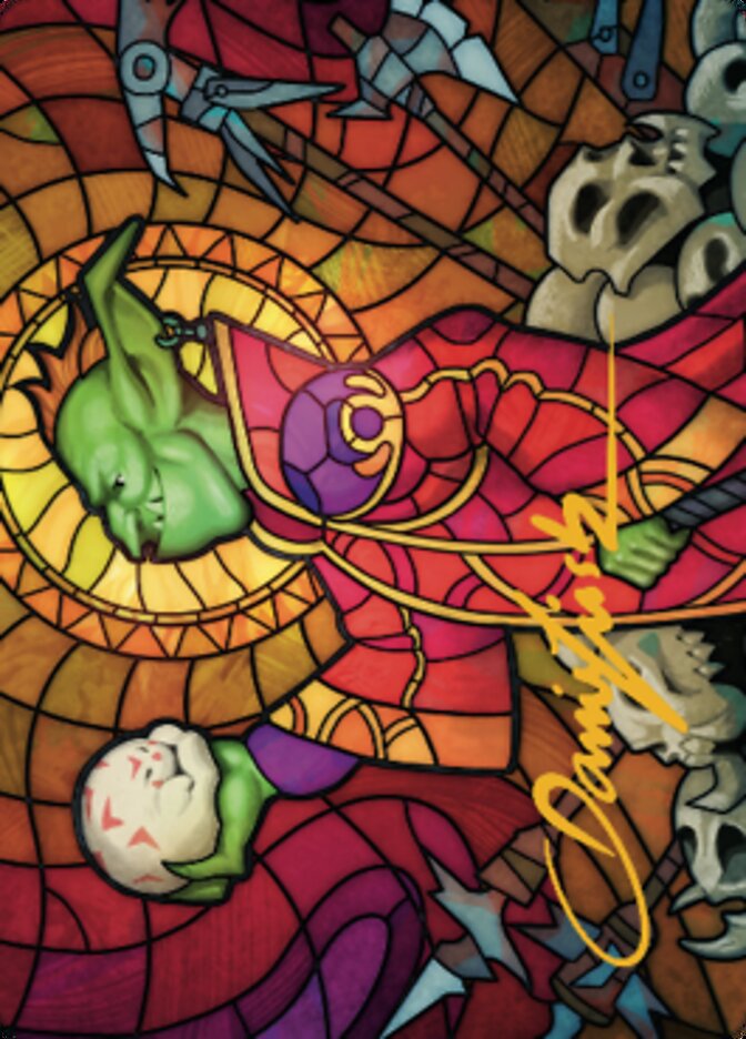 Squee, Dubious Monarch Art Card (Gold-Stamped Signature) [Dominaria United Art Series] MTG Single Magic: The Gathering    | Red Claw Gaming