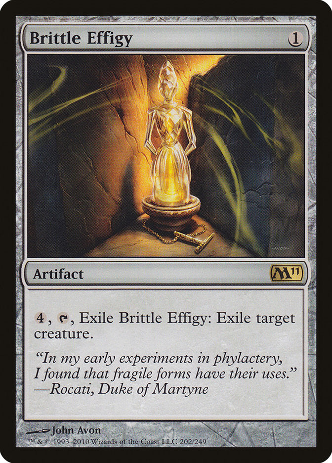 Brittle Effigy [Magic 2011] MTG Single Magic: The Gathering    | Red Claw Gaming