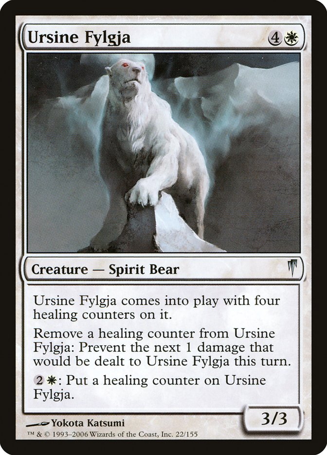 Ursine Fylgja [Coldsnap] MTG Single Magic: The Gathering    | Red Claw Gaming