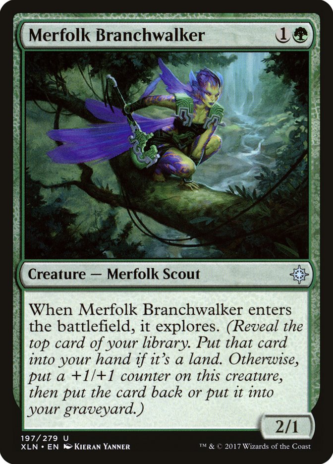 Merfolk Branchwalker [Ixalan] MTG Single Magic: The Gathering    | Red Claw Gaming