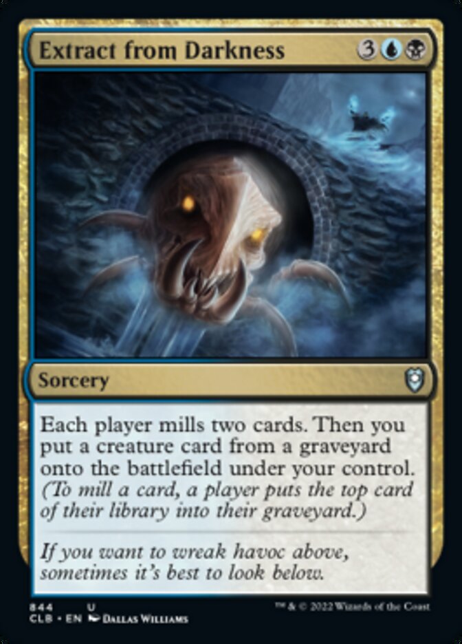 Extract from Darkness [Commander Legends: Battle for Baldur's Gate] MTG Single Magic: The Gathering    | Red Claw Gaming