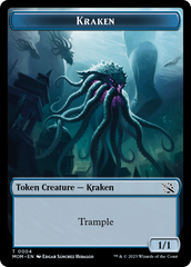Treasure (21) // Kraken Double-Sided Token [March of the Machine Tokens] MTG Single Magic: The Gathering    | Red Claw Gaming
