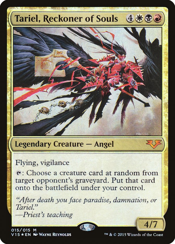 Tariel, Reckoner of Souls [From the Vault: Angels] MTG Single Magic: The Gathering    | Red Claw Gaming