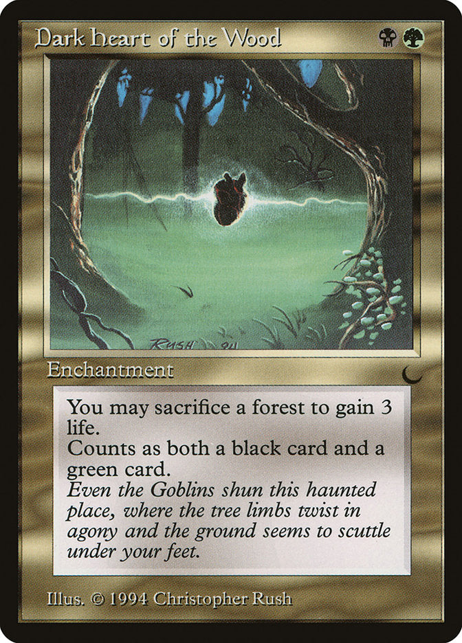 Dark Heart of the Wood [The Dark] MTG Single Magic: The Gathering    | Red Claw Gaming