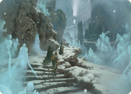 Ghost Quarter Art Card [The Lord of the Rings: Tales of Middle-earth Art Series] MTG Single Magic: The Gathering    | Red Claw Gaming