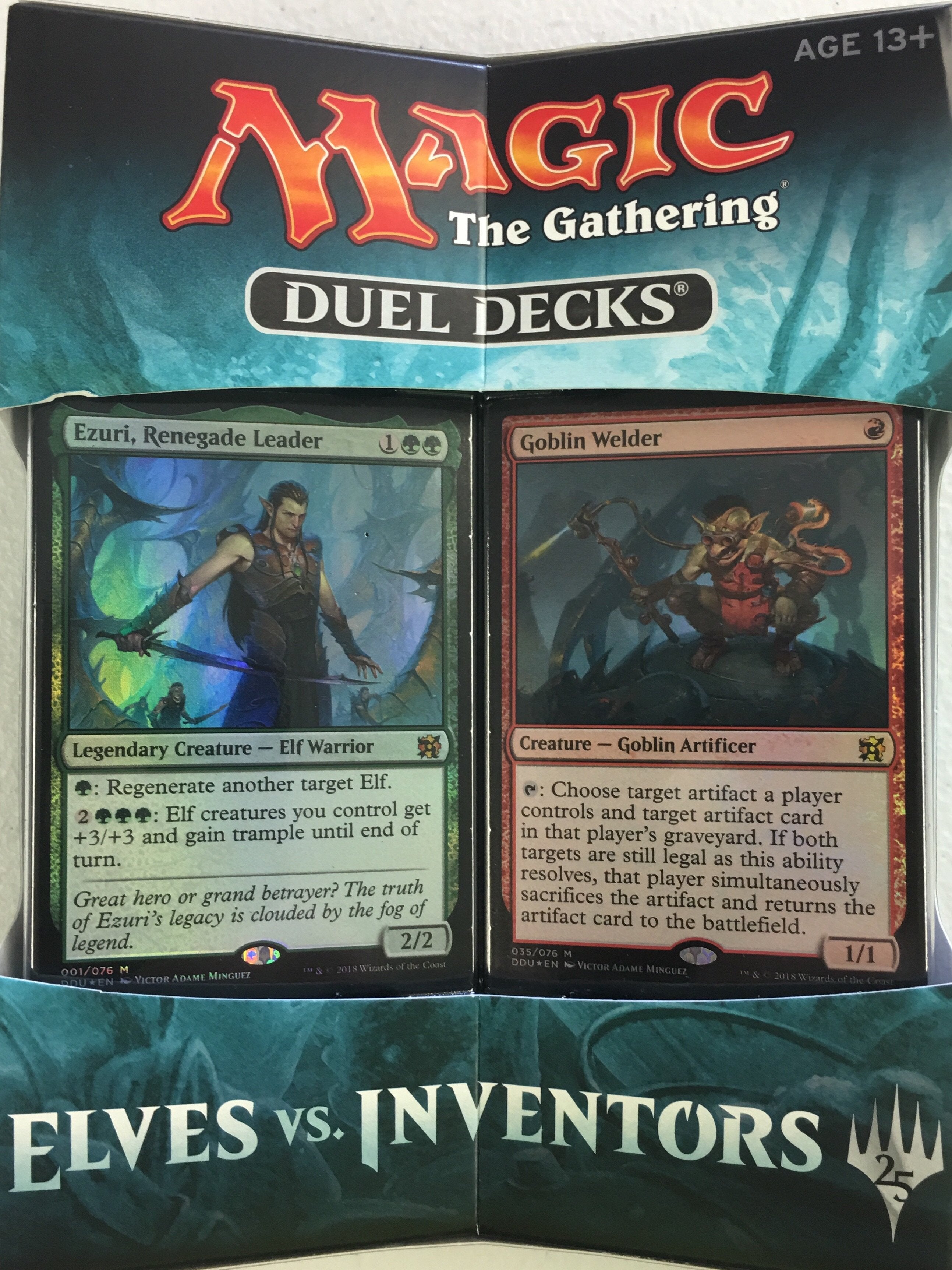 Duel Deck Elves vs Inventors Sealed Magic the Gathering Wizards of the Coast    | Red Claw Gaming