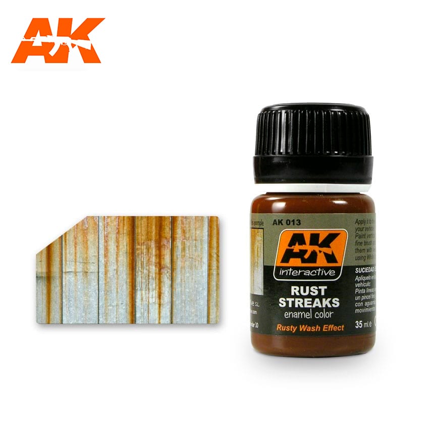 RUST STREAKS Enamel Paint AK INTERACTIVE    | Red Claw Gaming