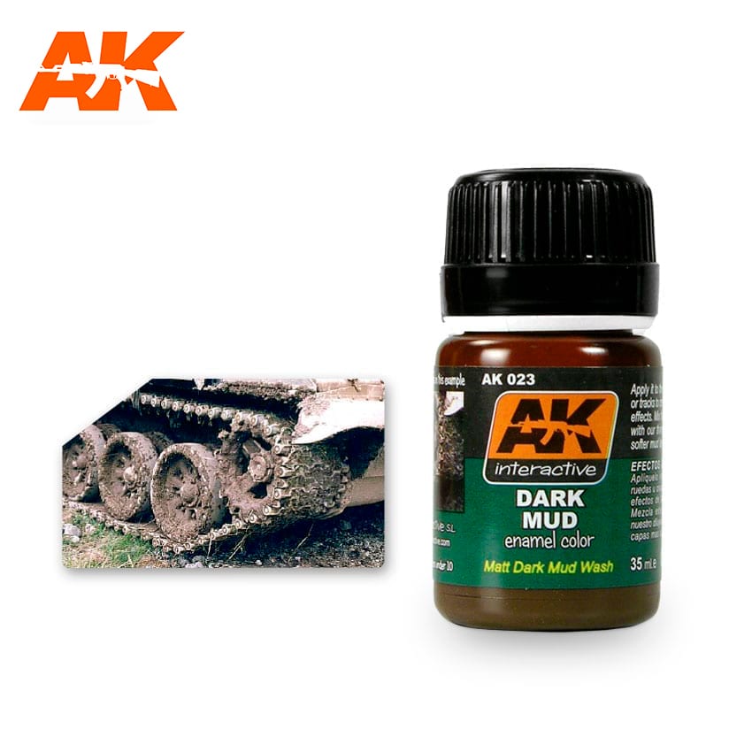 DARK MUD EFFECTS Enamel Paint AK INTERACTIVE    | Red Claw Gaming