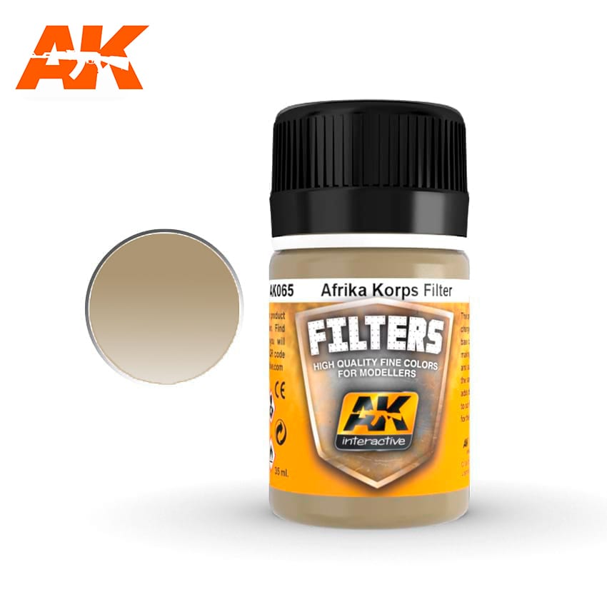 LIGHT BROWN FOR DESERT YELLOW Enamel Paint AK INTERACTIVE    | Red Claw Gaming