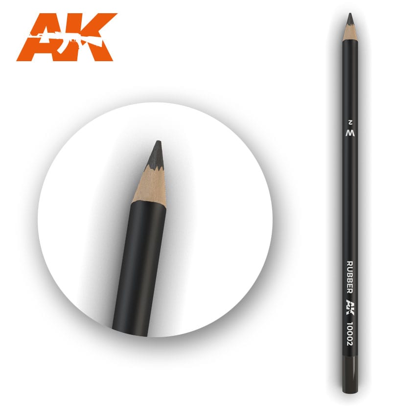 Watercolor Pencil Rubber AK10002 Watercolor Pencil AK INTERACTIVE    | Red Claw Gaming