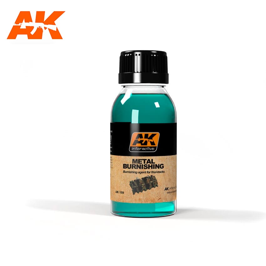 AK Interactive Metal Burnishing Fluid Enamel Paint AK INTERACTIVE    | Red Claw Gaming