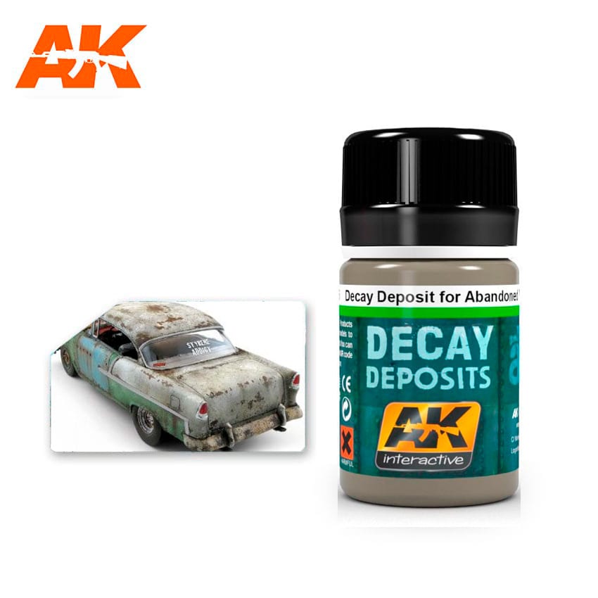 DECAY DEPOSIT FOR ABANDONED VEHICLES Enamel Paint AK INTERACTIVE    | Red Claw Gaming