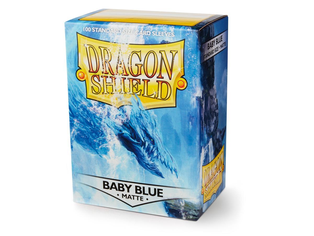 Dragon Shield Matte Sleeve - Baby Blue 100ct Dragon Shield Dragon Shield    | Red Claw Gaming