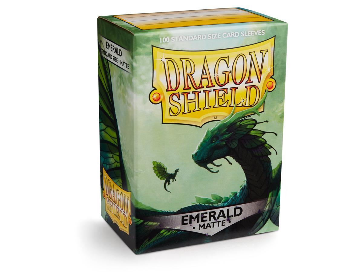Dragon Shield Matte Sleeve - Emerald 100ct Dragon Shield Dragon Shield    | Red Claw Gaming