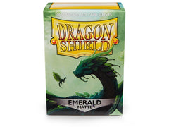 Dragon Shield Matte Sleeve - Emerald 100ct Dragon Shield Dragon Shield    | Red Claw Gaming