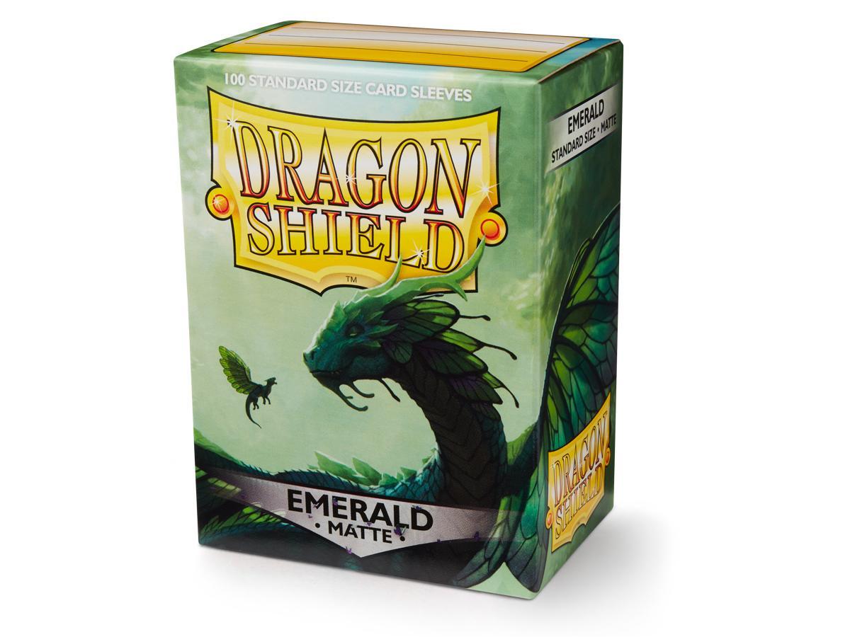 Dragon Shield Matte Sleeve - Emerald 100ct Dragon Shield Dragon Shield    | Red Claw Gaming