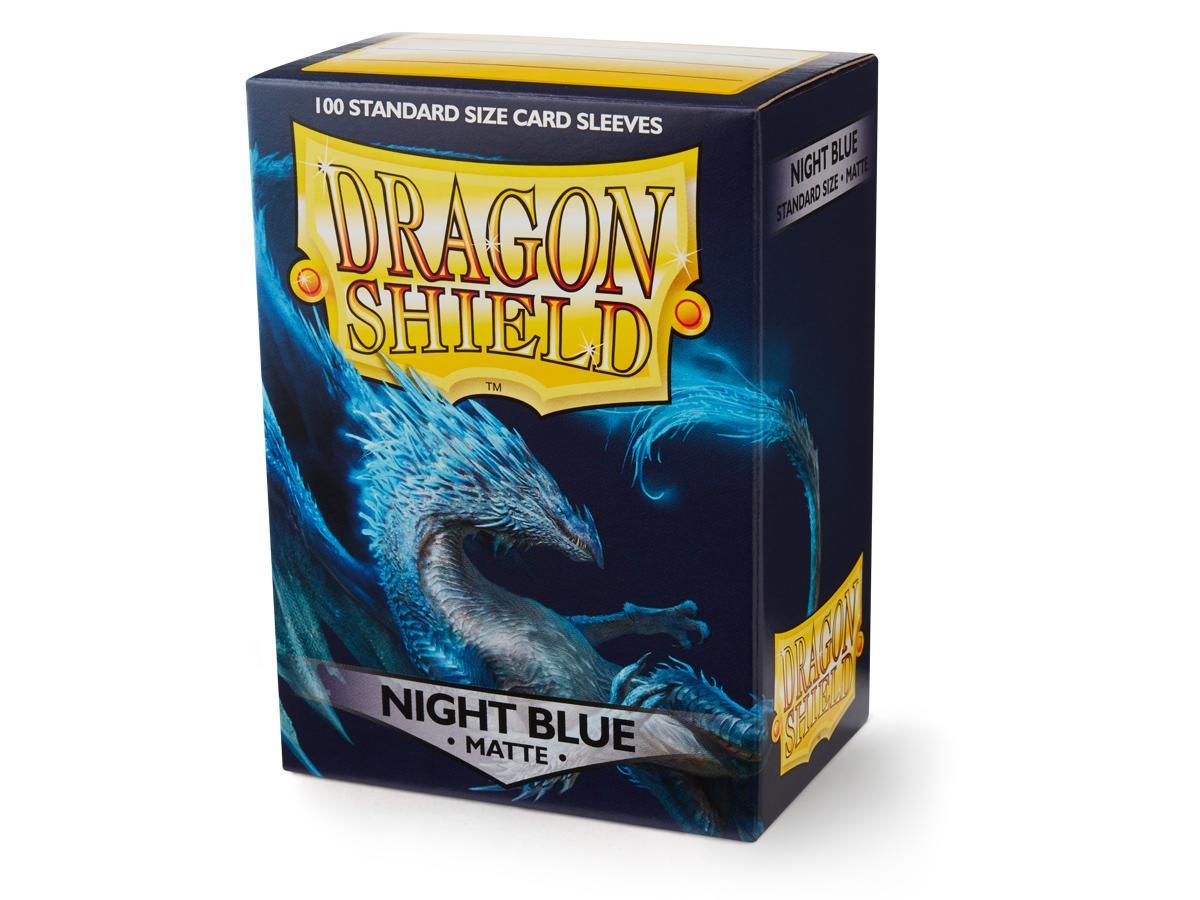 Dragon Shield Matte Sleeve - Night Blue 100ct Dragon Shield Dragon Shield    | Red Claw Gaming