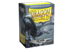 Dragon Shield Non-Glare Sleeve - Silver 100ct Dragon Shield Dragon Shield    | Red Claw Gaming