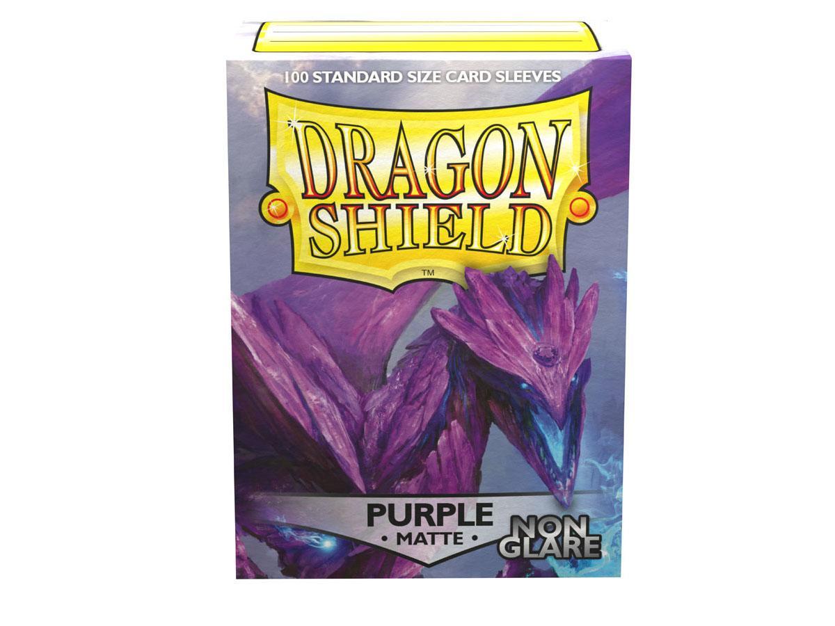 Dragon Shield Non-Glare Sleeve - Purple 100ct Dragon Shield Dragon Shield    | Red Claw Gaming