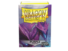 Dragon Shield Non-Glare Sleeve - Purple 100ct Dragon Shield Dragon Shield    | Red Claw Gaming