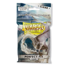 Dragon Shield Perfect Fit Sleeve - Clear 100ct Dragon Shield Dragon Shield    | Red Claw Gaming