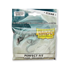 Dragon Shield Perfect Fit Sleeve Sideloader- Clear 100ct Dragon Shield Dragon Shield    | Red Claw Gaming