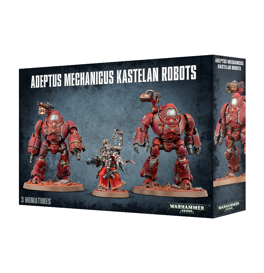 ADEPTUS MECHANICUS KASTELAN ROBOTS Adeptus Mechanicus Games Workshop | Red Claw Gaming