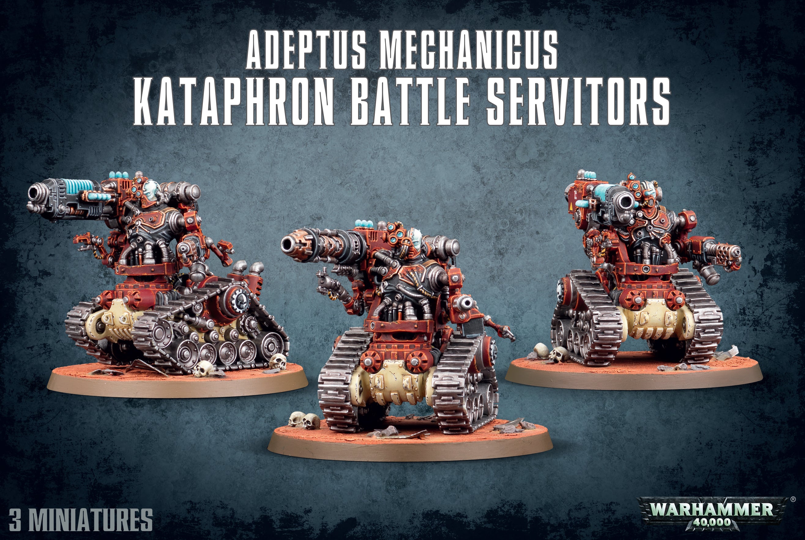 ADEPTUS MECHANICUS KATAPHRON BATTLE SERVITORS Adeptus Mechanicus Games Workshop | Red Claw Gaming