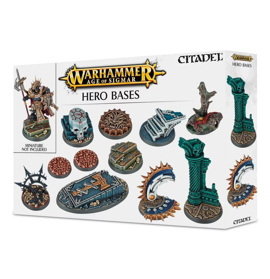 AGE OF SIGMAR HERO BASES Bases Games Workshop    | Red Claw Gaming