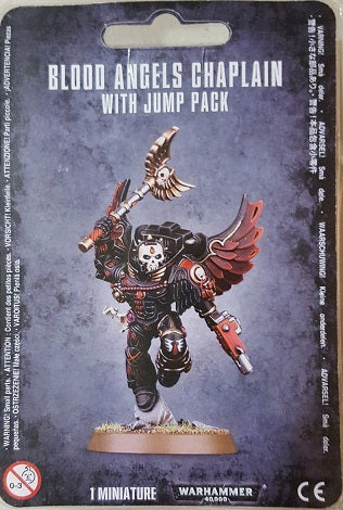 BLOOD ANGELS CHAPLAIN WITH JUMP PACK Blood Angels Games Workshop    | Red Claw Gaming