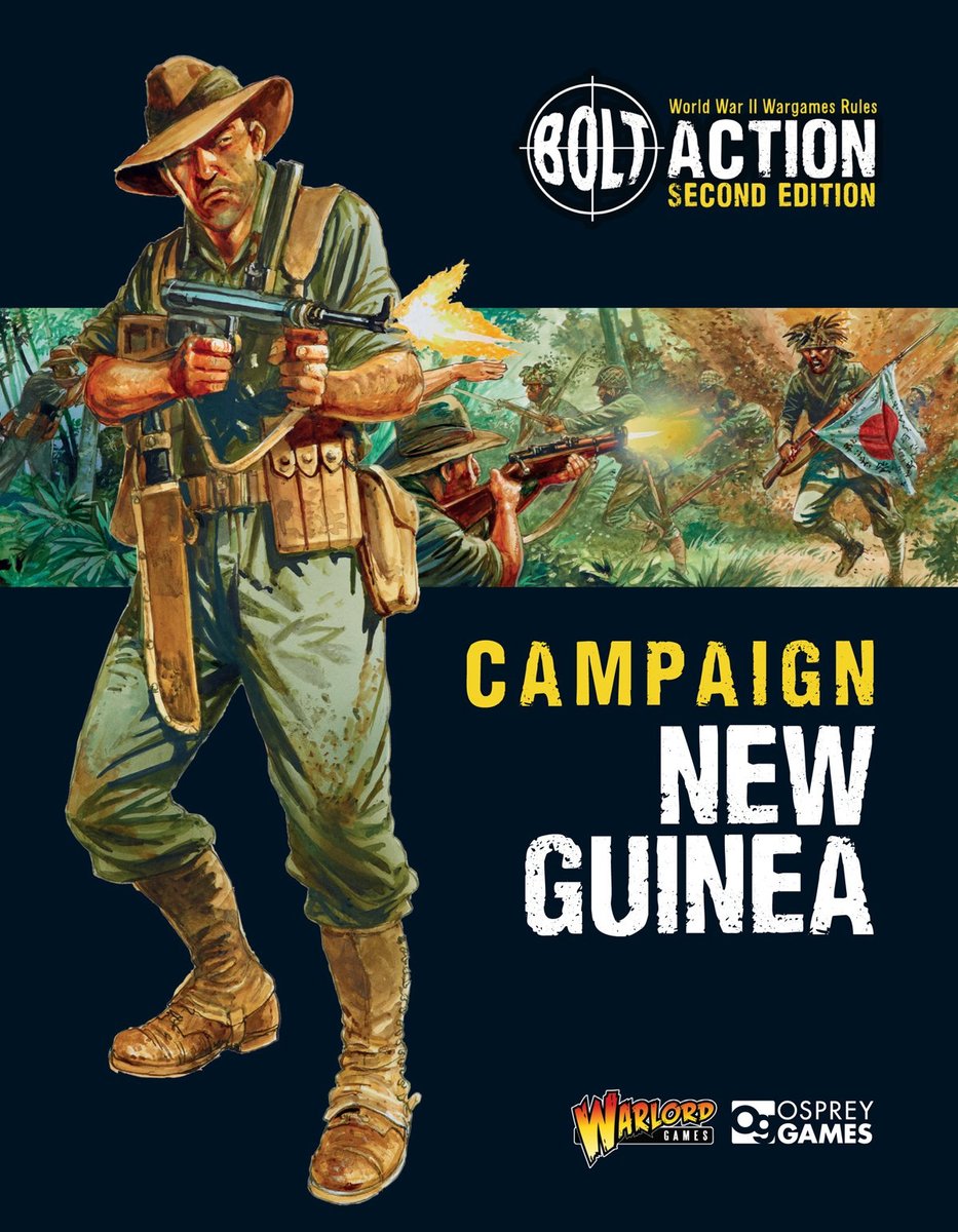 Campaign New Guinea Book Warlord Games    | Red Claw Gaming