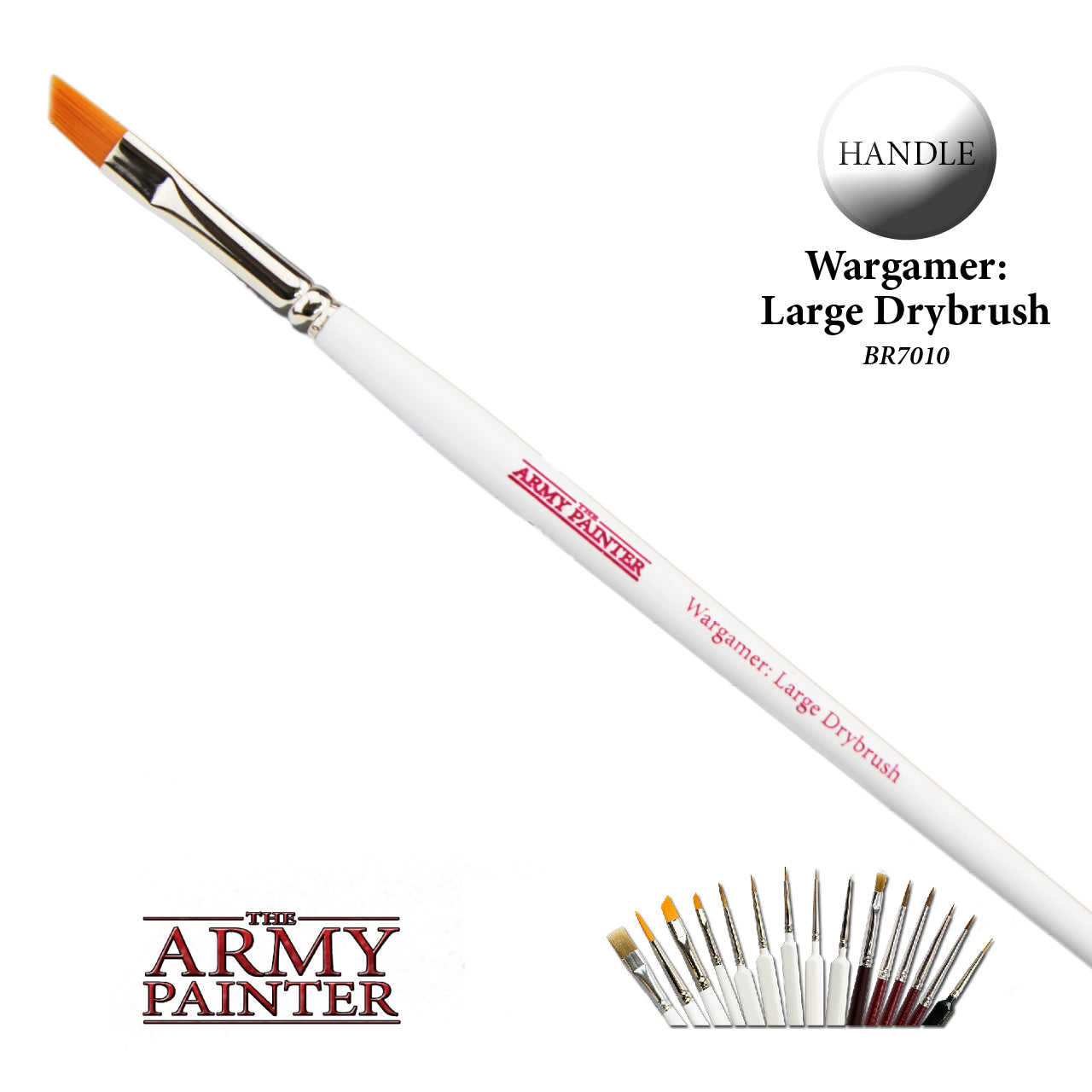 Wargamer: Large Drybrush Brush Army Painter    | Red Claw Gaming